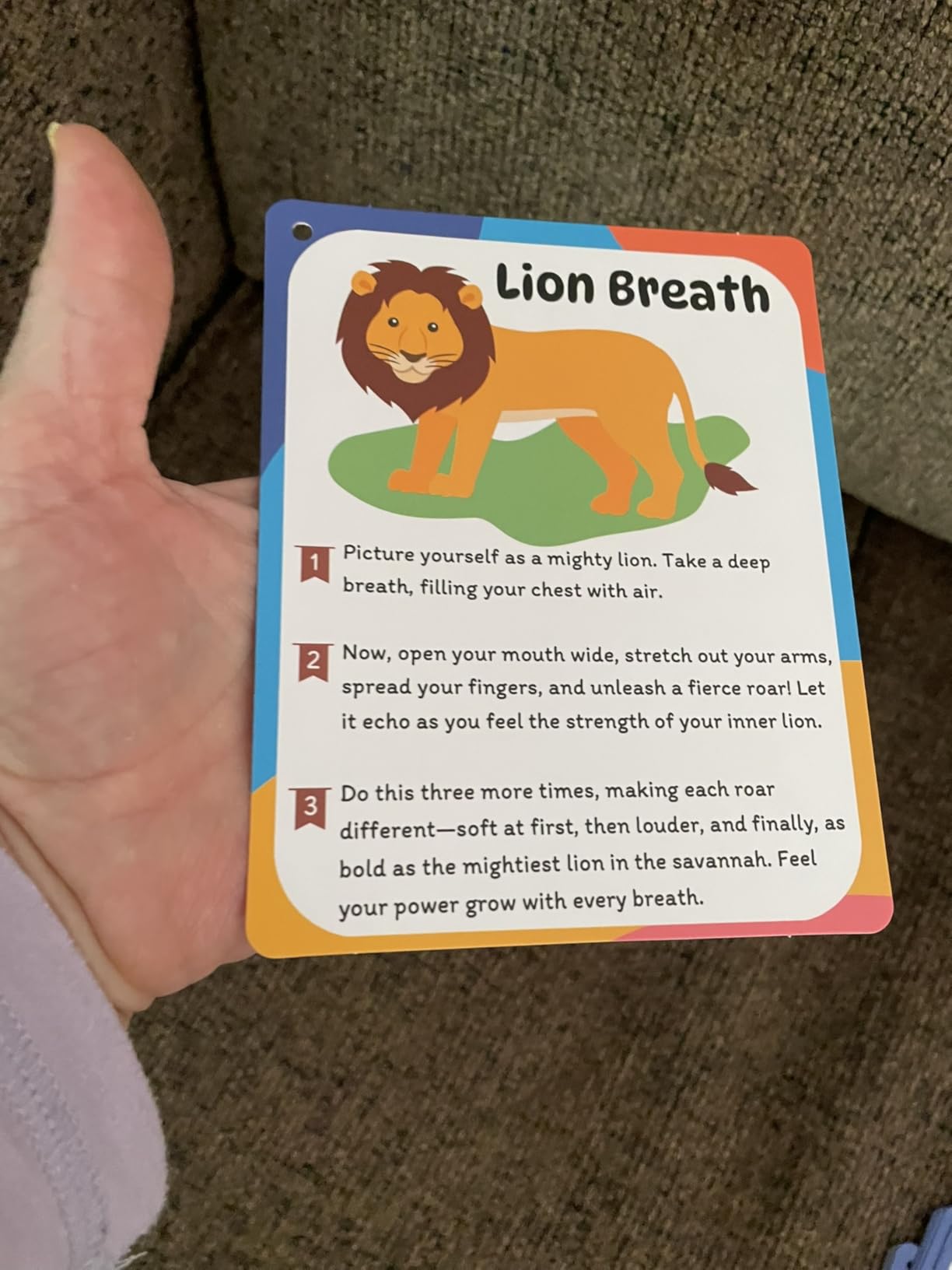 5 Minutes a Day Breathing Cards for Kids