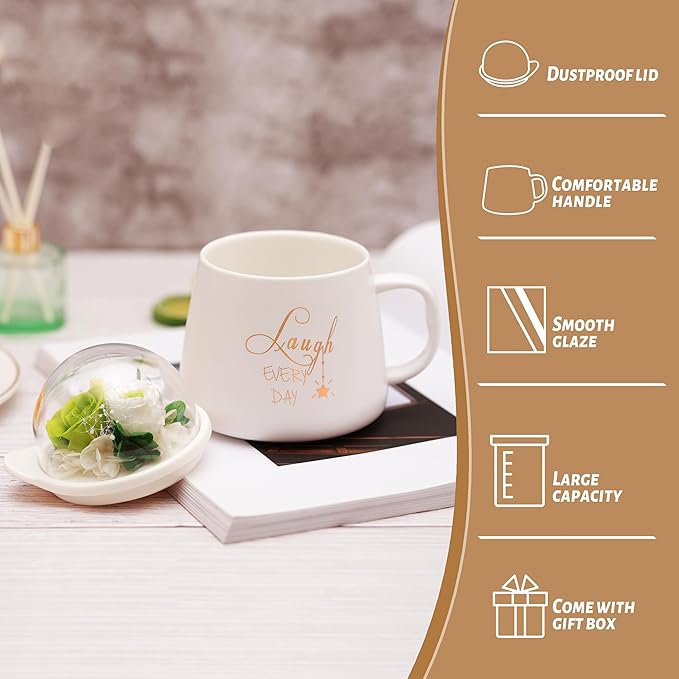 Give a special gift to the women in your life with this stunning Mothers Day Rainbow Rose Flower Gifts For Her. These preserved flowers in a cup lid will never wither or die, allowing your loved one to enjoy their beauty for a long time. The preserved flowers undergo a special processing technology to ensure they stay bright and beautiful, symbolizing the eternity of love, friendship, or family. Each rose is 100% real and comes packaged in an exquisite gift box, making it an ideal gift for birthdays, holidays, weddings, housewarmings, or any special occasion.