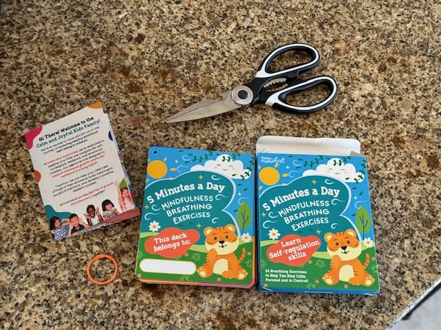 5 Minutes a Day Breathing Cards for Kids