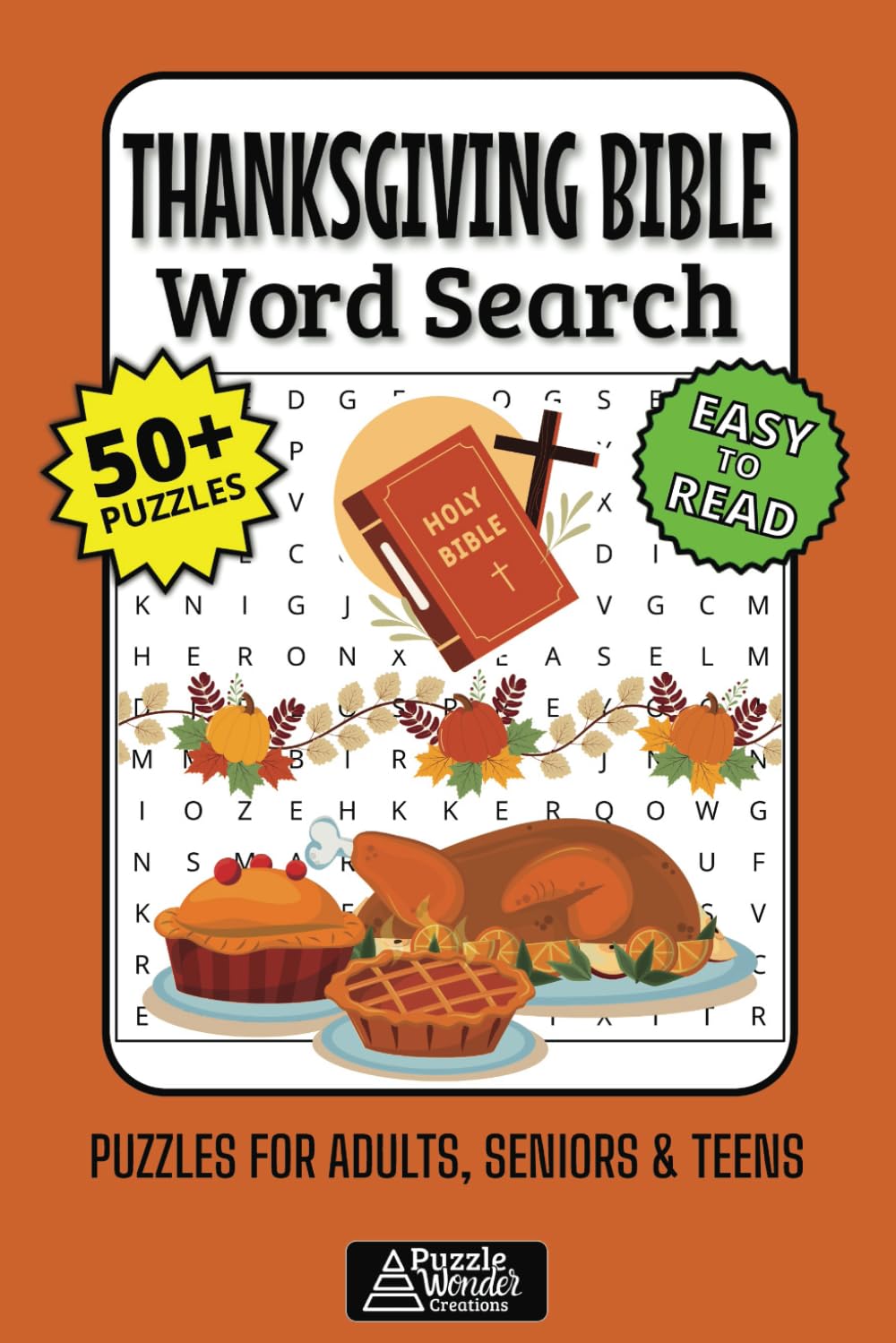 Thanksgiving Bible Word Search Puzzle Book: Gratitude & Faith Puzzles! ???