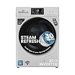 [HDFC Credit Card Emi] IFB 8 Kg 5 Star Powered by AI with 9 Swirl Wash, WiFi, Fully Automatic Front Load Washing Machine (Senator GXN 8012, Steam Refresh Program with Eco Inverter, Grey)