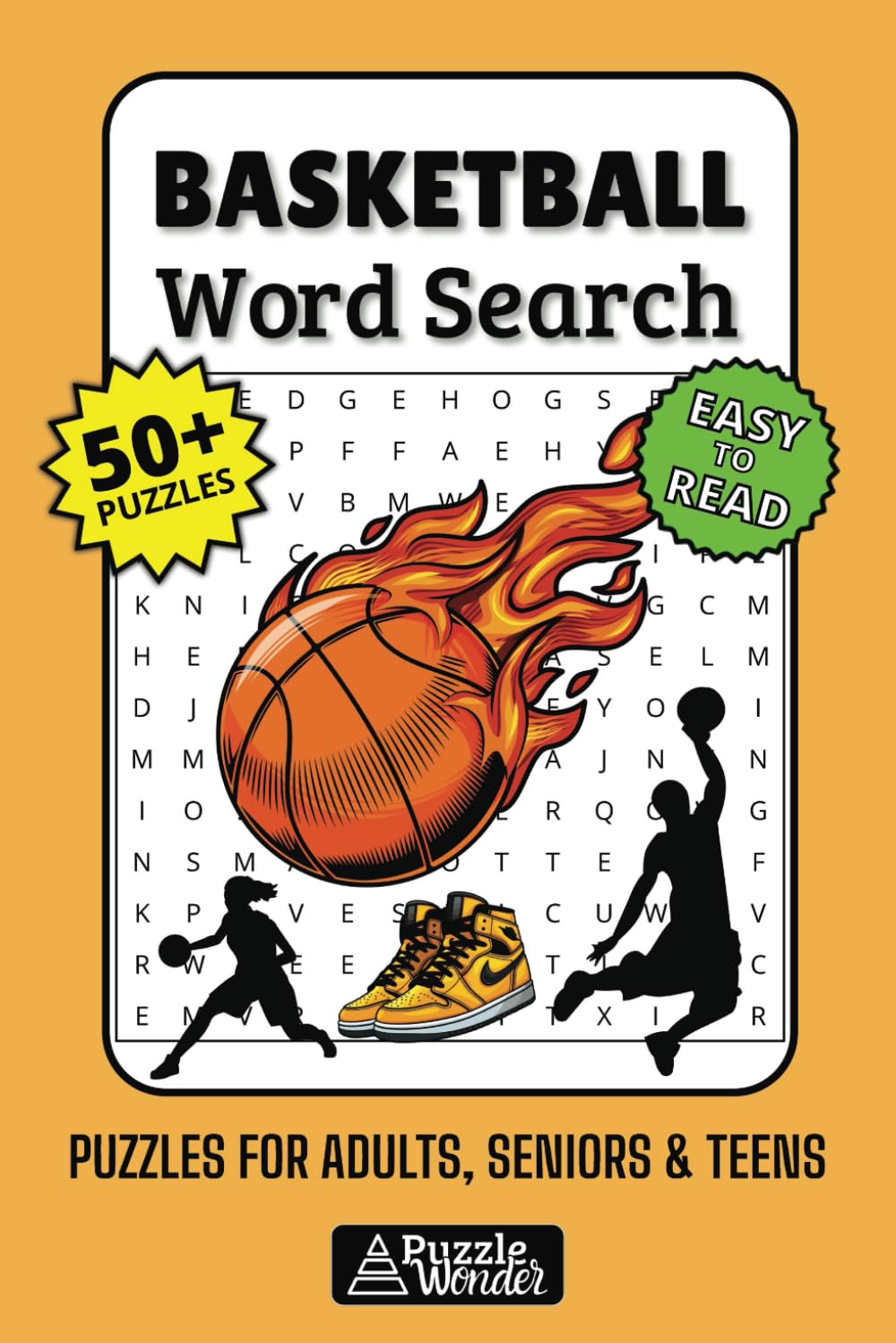 Basketball Word Search Puzzle Book: Slam Dunk Fun with Easy Puzzles! ???