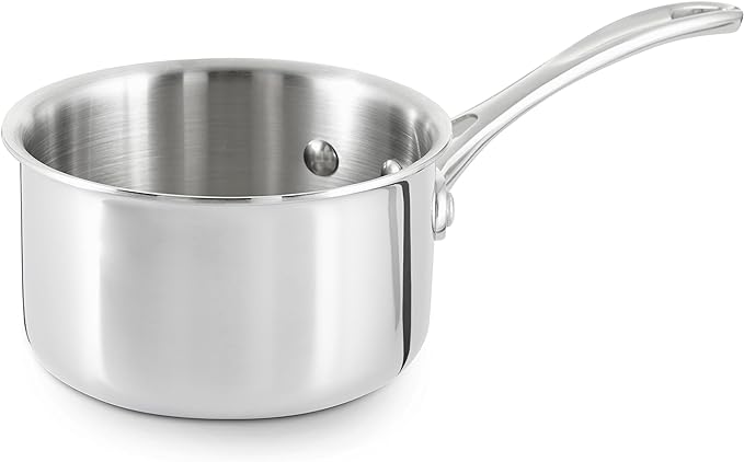 Calphalon Stainless Steel 2-1/2-Quart Sauce Pan with Cover