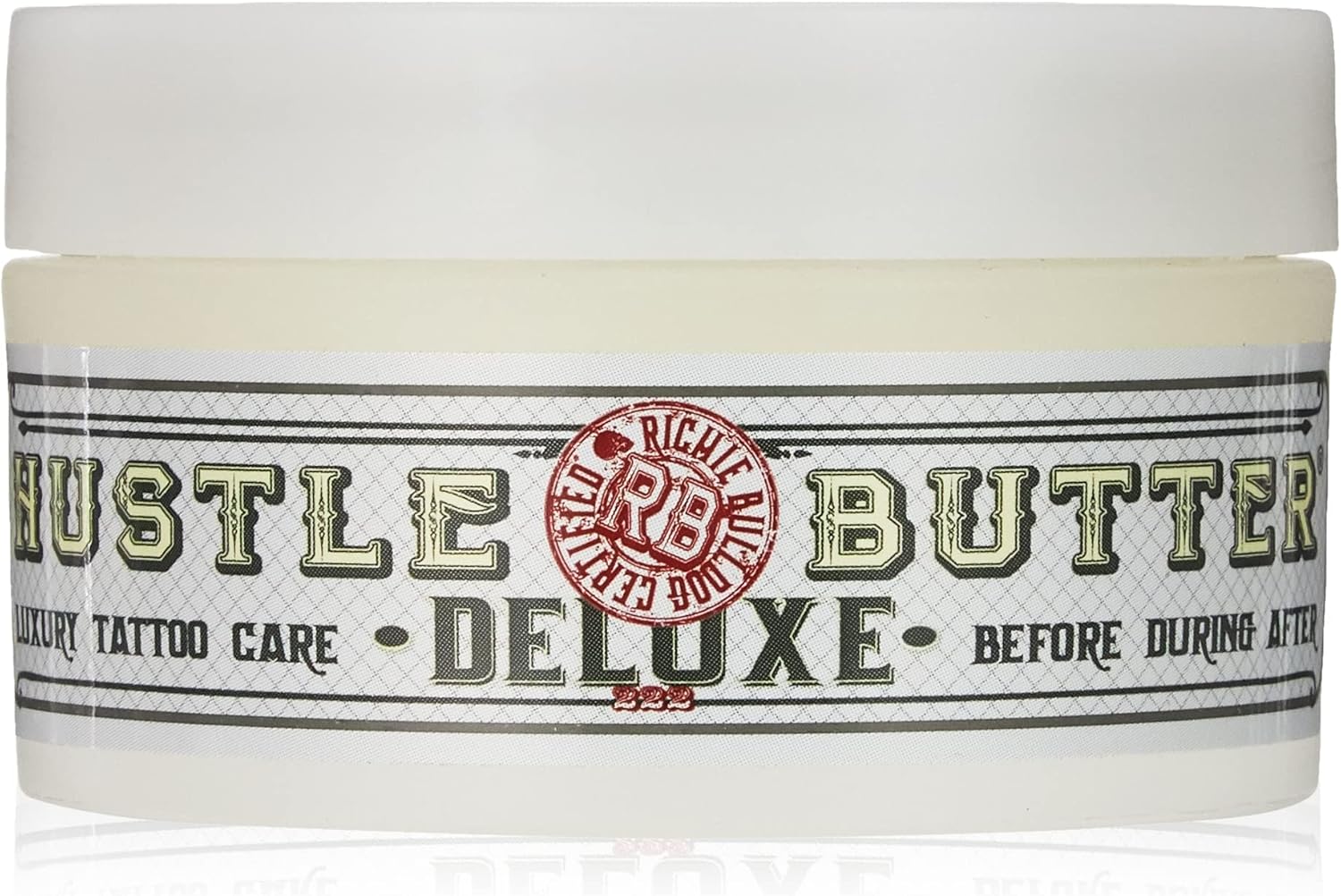 Hustle Butter tattoo aftercare balm – natural healing balm for fresh tattoos, vegan and petroleum-free