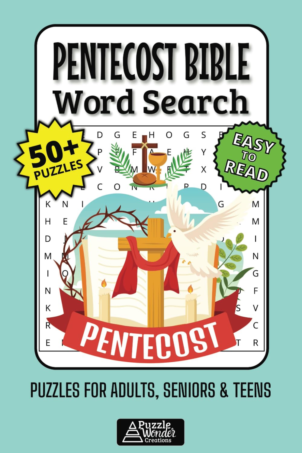 Pentecost Bible Word Search Puzzle Book: Celebrate the Holy Spirit & Disciples! ???