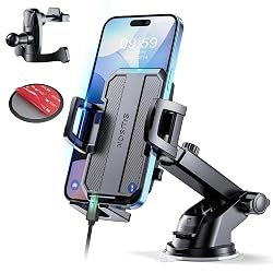 SUUSON 3-in-1 Suction Car Phone Holder