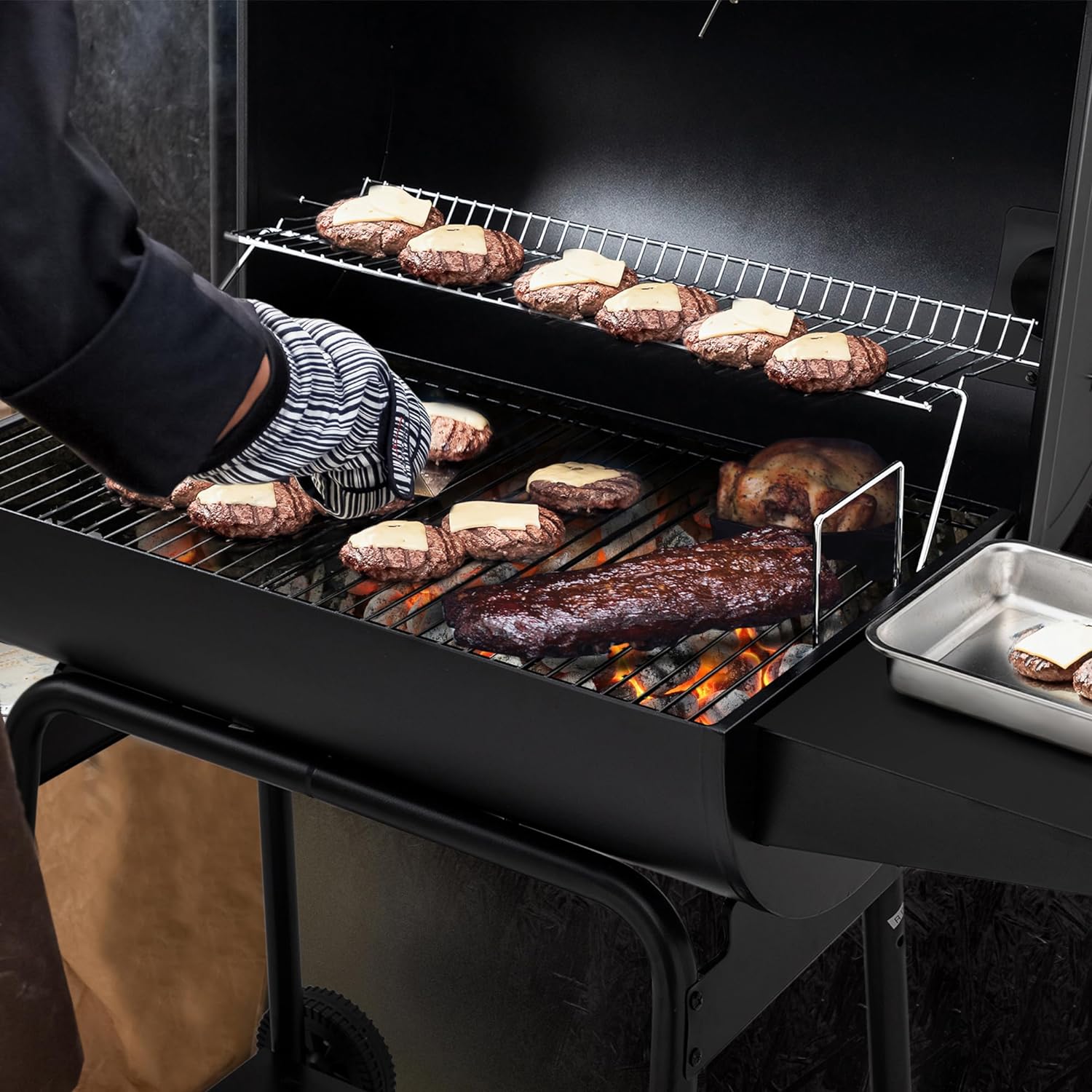 Royal Gourmet CC1830 Barrel Charcoal Grill