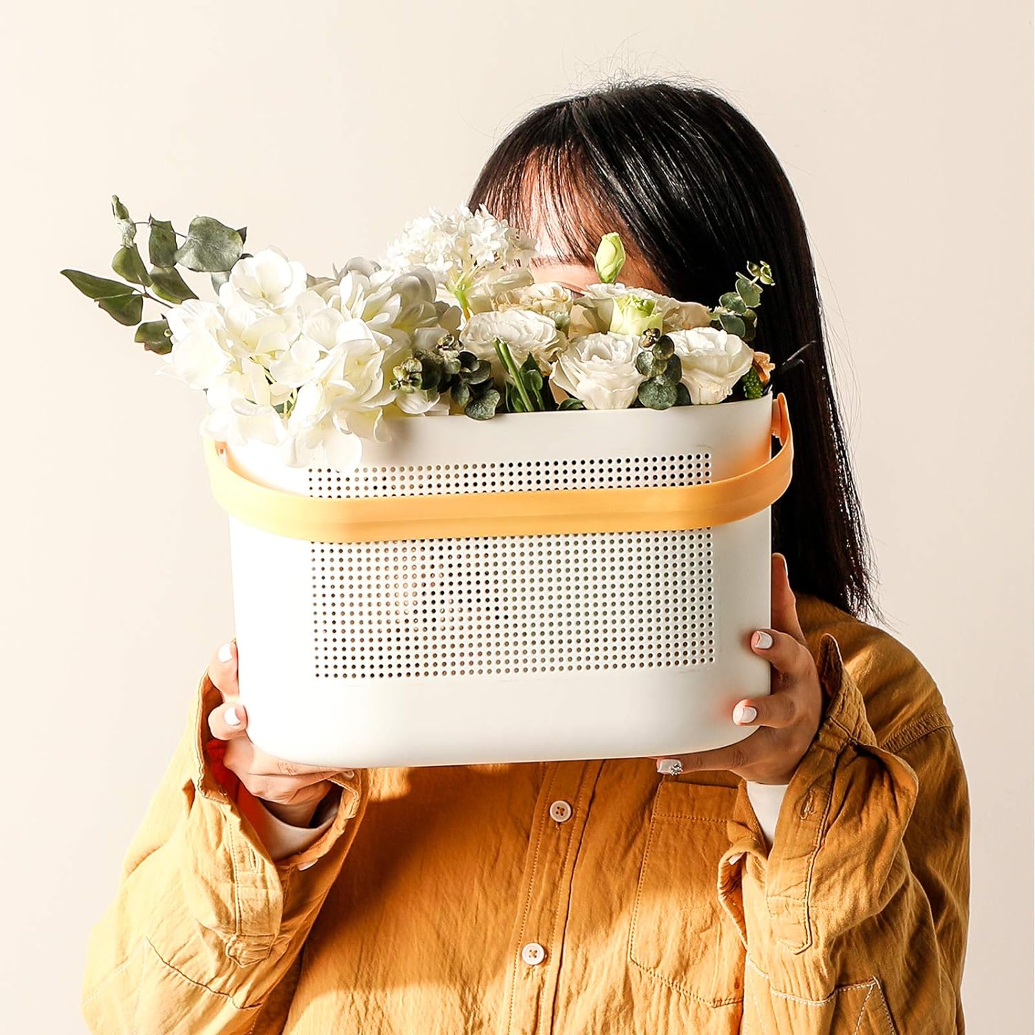 Plastic Storage Baskets with Handles