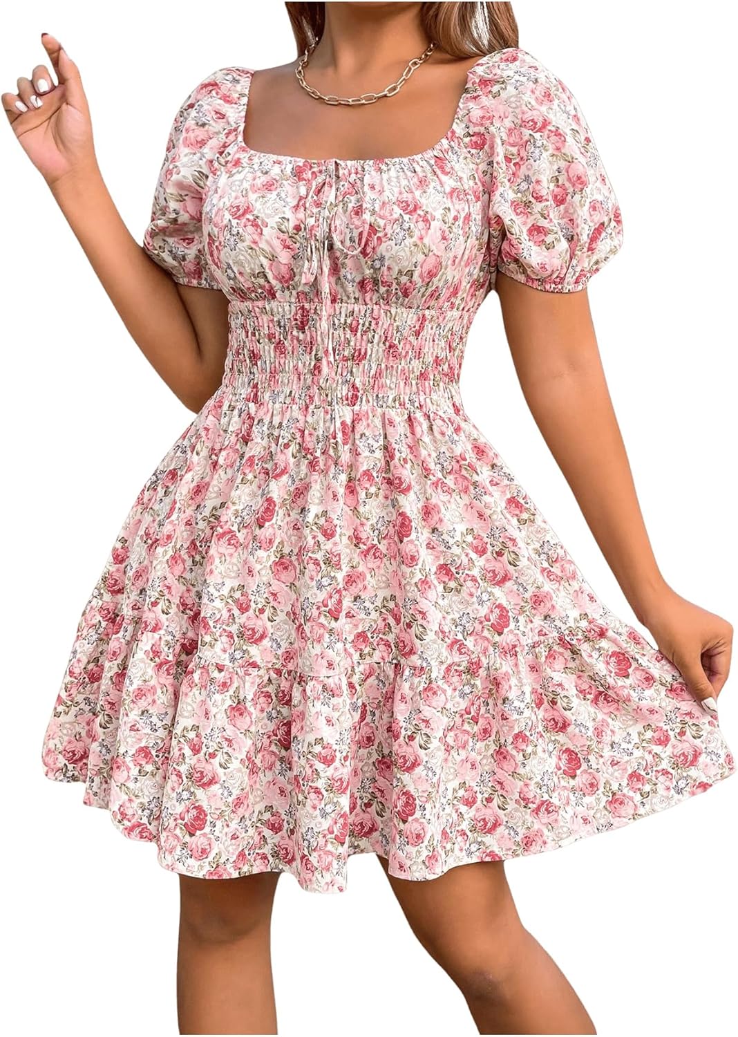 Floerns Women's Boho A Line Dress