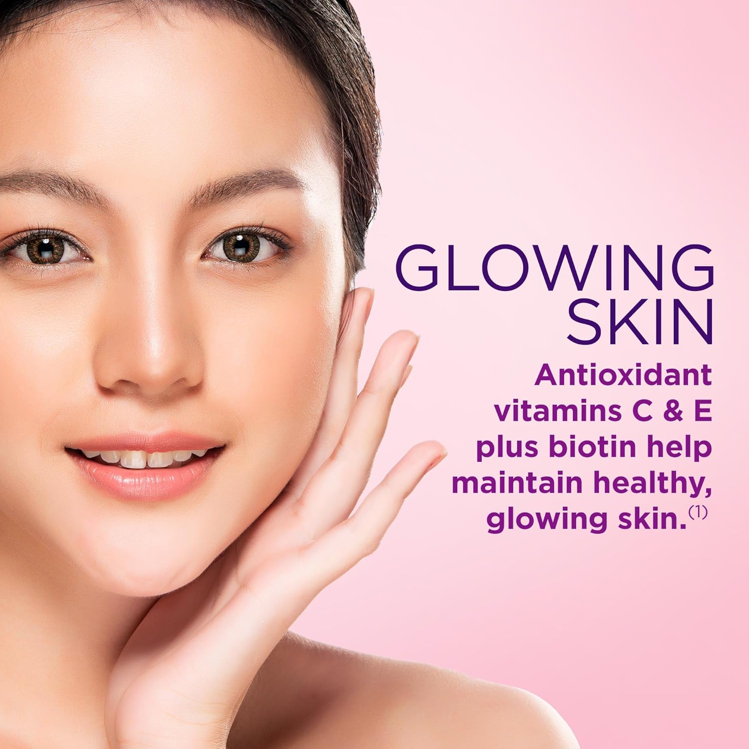 Nature's Bounty Optimal Solutions Hair, Skin & Nails Gummies