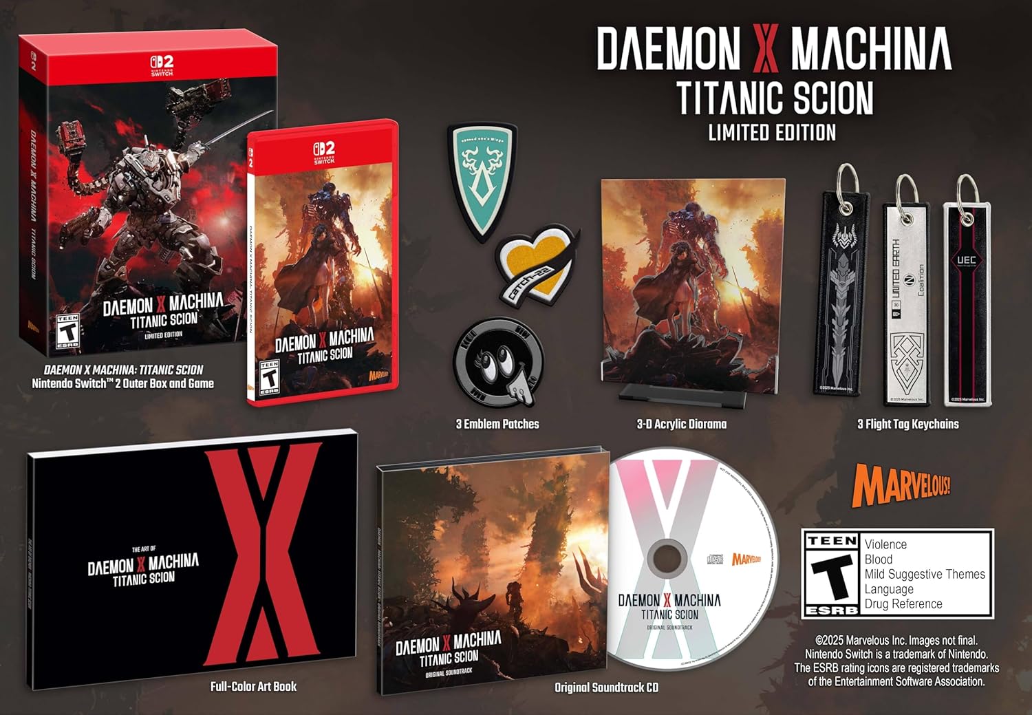 Daemon X Machina Titanic Scion Limited Edition Nintendo Switch 2