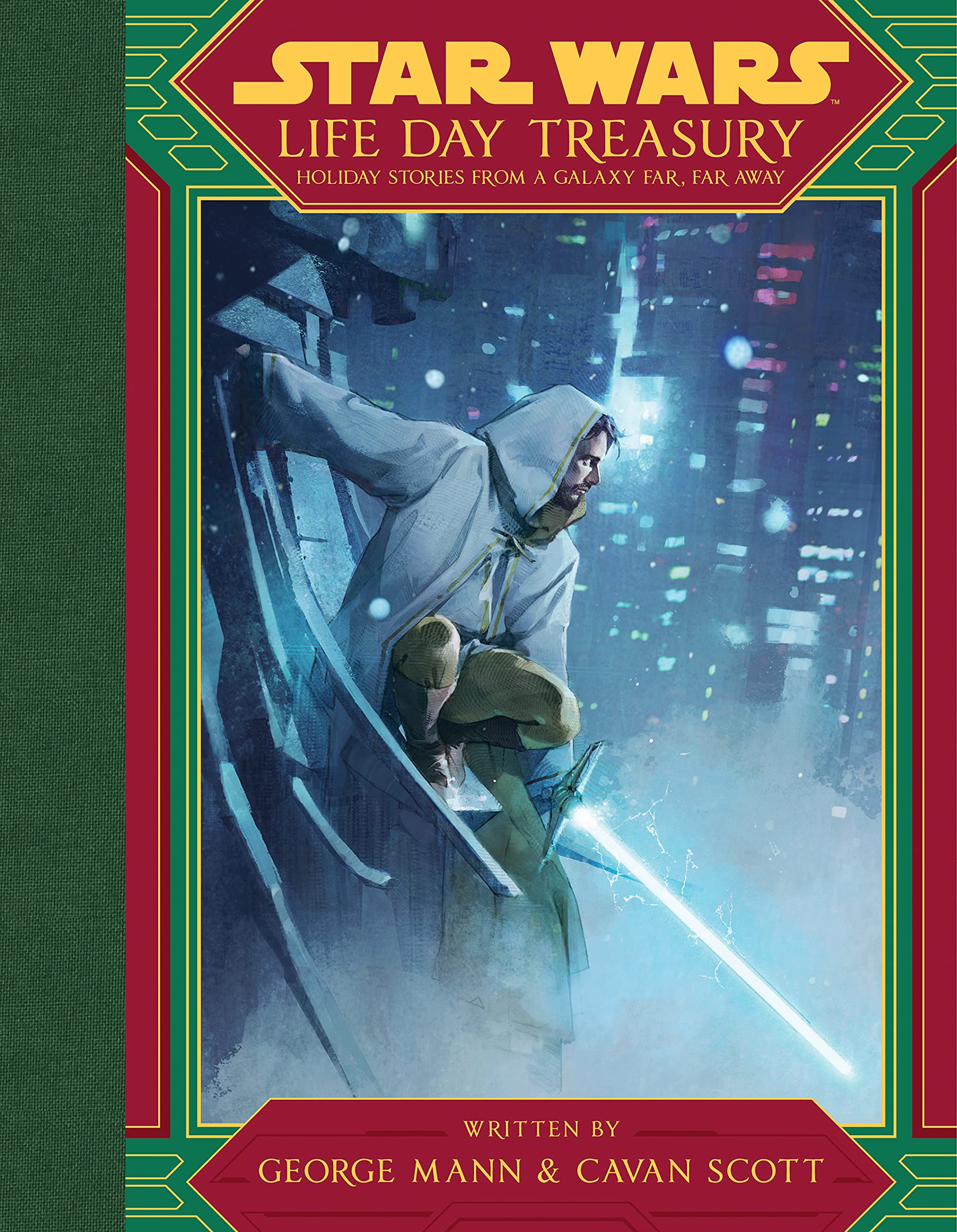Book cover for Life Day Treasury: Holiday Stories from a Galaxy Far, Far Away