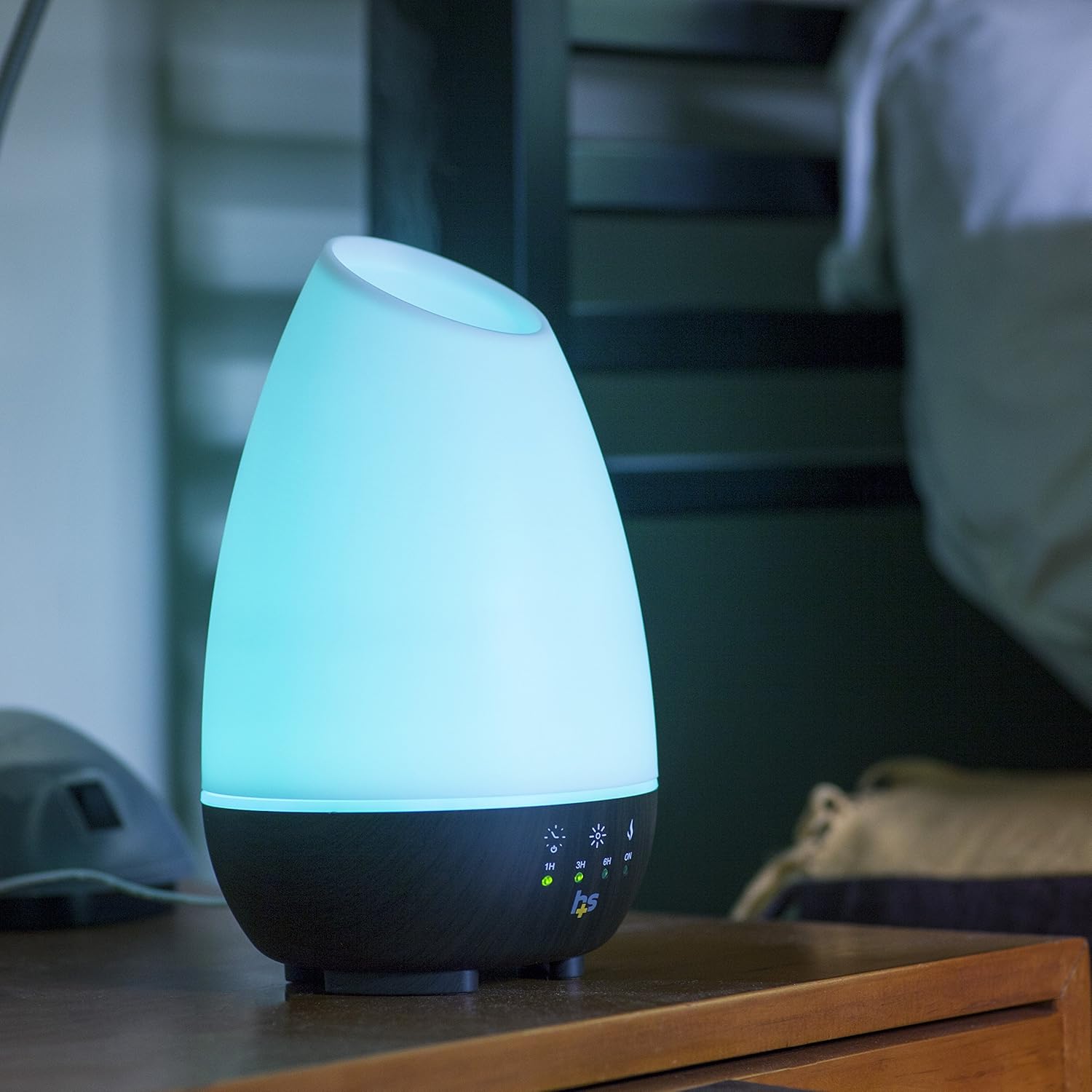 HealthSmart 500ML Essential Oil Diffuser with 7 LED Colors