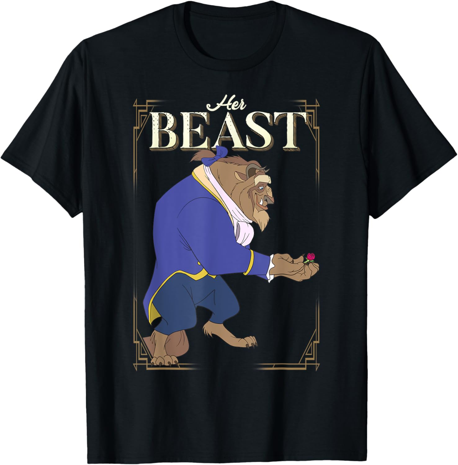 Beauty and the Beast couples t-shirt