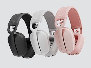 Zone Vibe 100 in graphite, off-white and rose