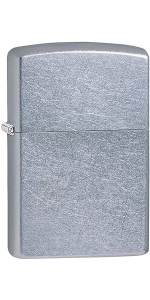 Zippo Chrome Lighters Street Chrome Lighter, Not Released in Japan