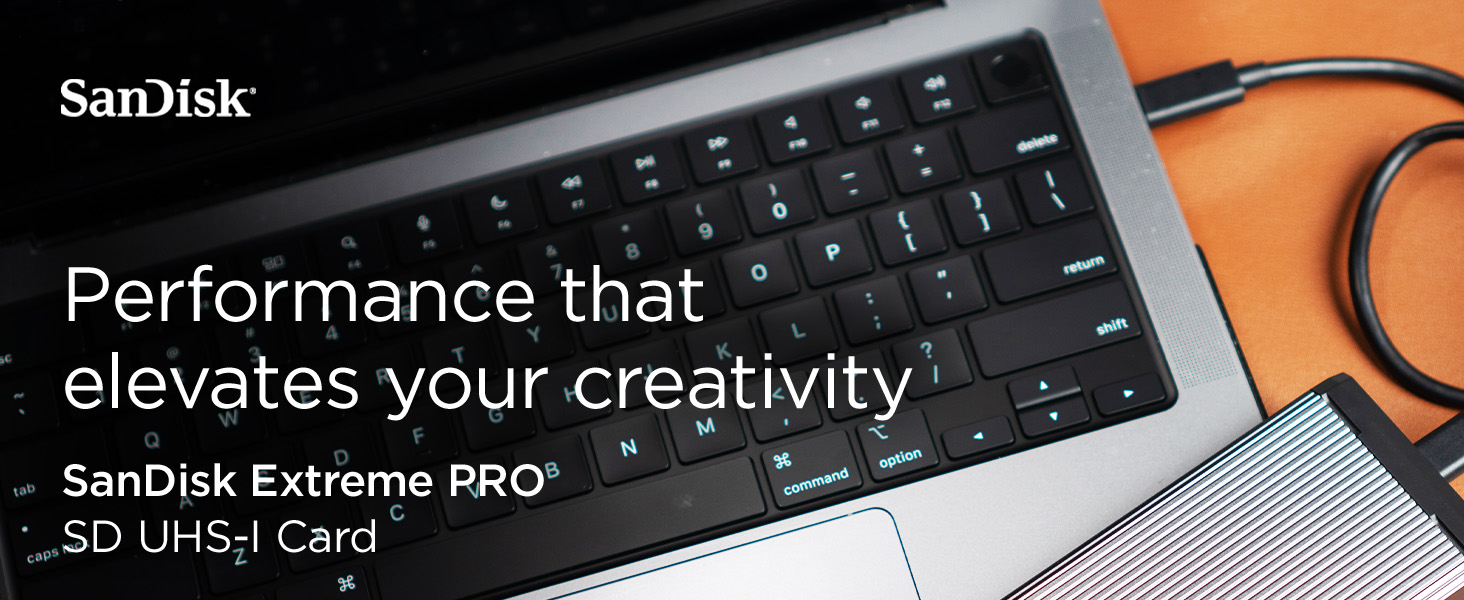 SanDisk Performance that elevates your creativity