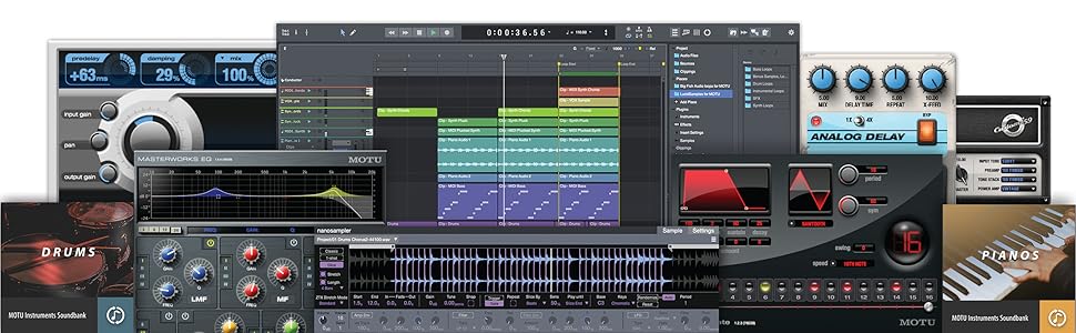 Workstation software, virtual instruments and loops to get you making music right away