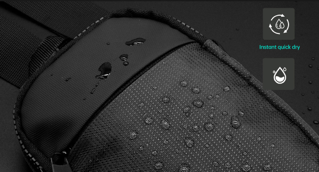waterproof soft crossbody bag