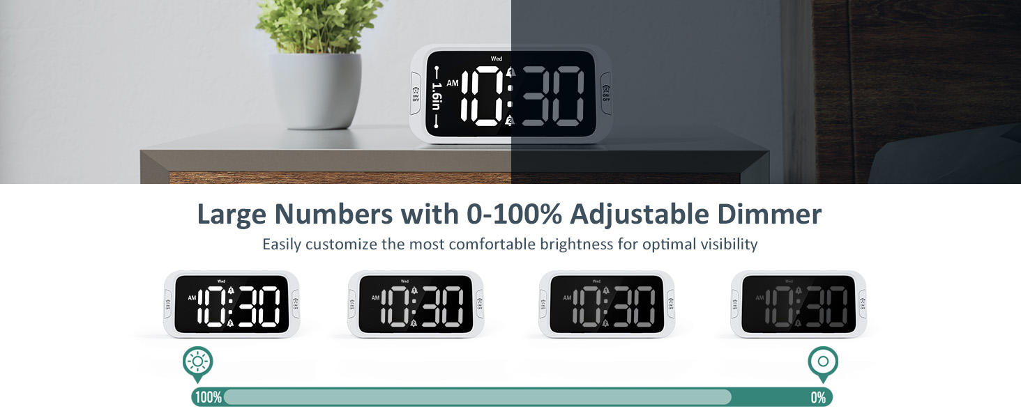 alarm clocks for bedrooms