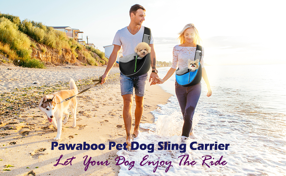 Pawaboo Pet Dog Sling Carrier