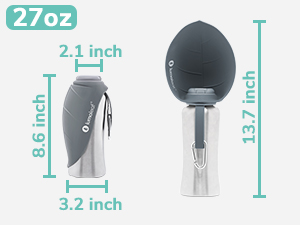 dog water bottle portable large water disnpenser walking drinking bottle travel