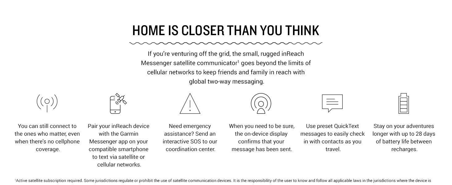 Garmin inReach Messenger