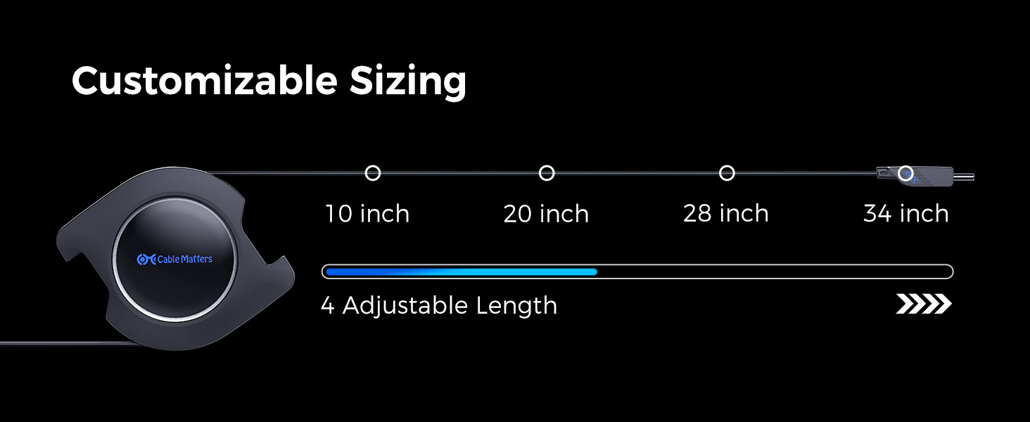 usbc to usbc retractable cable