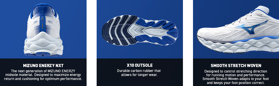 Men's Mizuno Sky 8 features