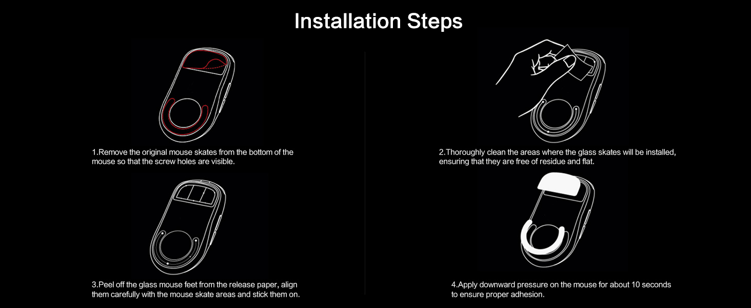 Mouse Skates for Logitech G Pro X Superlight 2