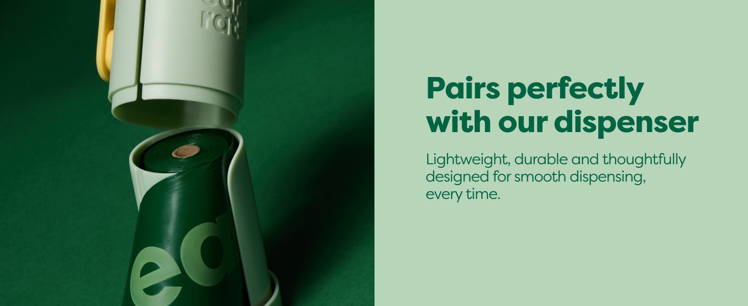 pairs perfectly with our dispenser