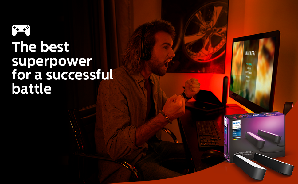 Philips hue light play bar, gaming lights, entertainment lights
