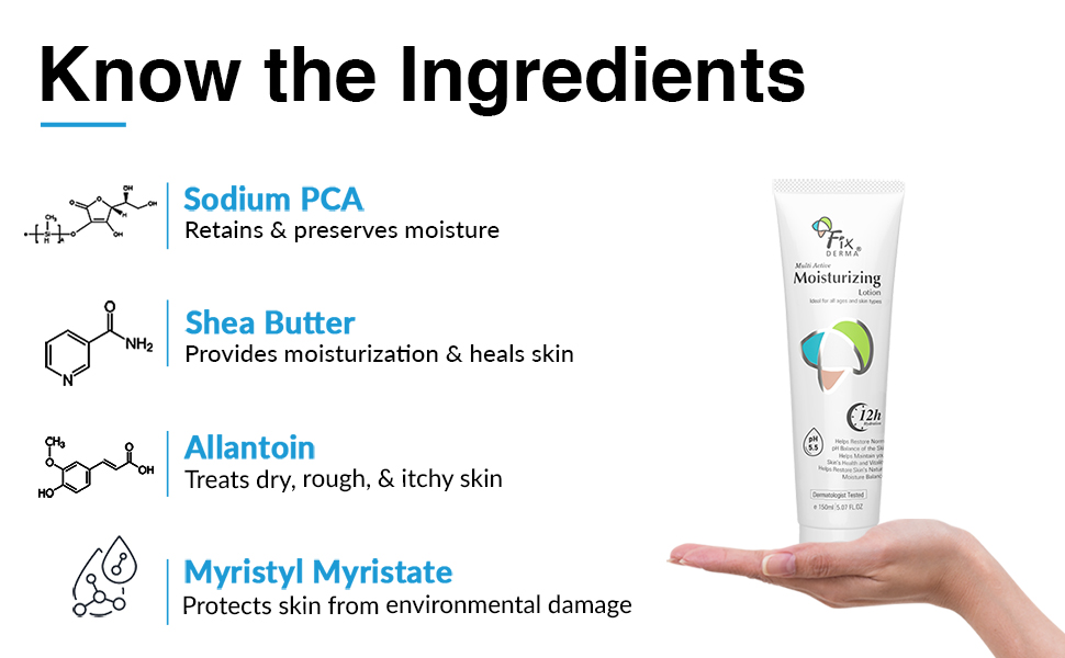 Fixderma Moisturizing lotion, Daily for Dry Skin, Body