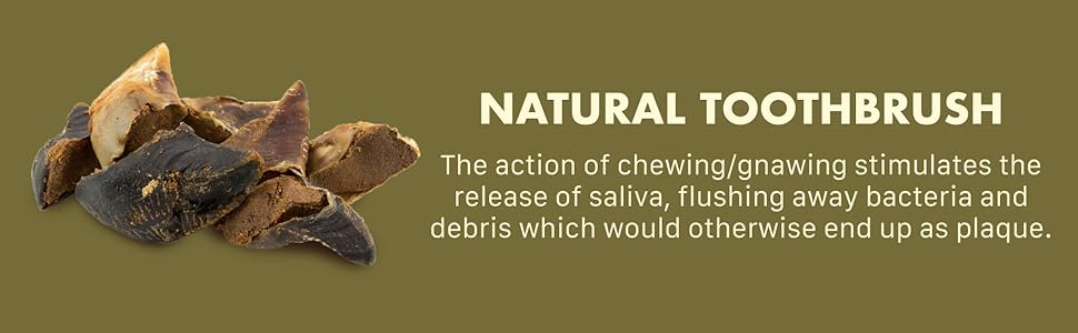 meat filled cow hooves for dogs