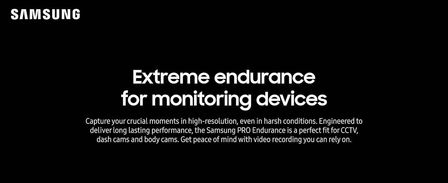 Samsung PRO Endurance Micro SDXC