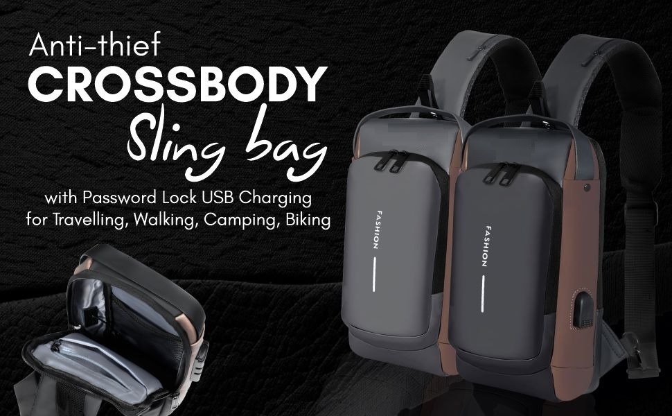 sling bag brown