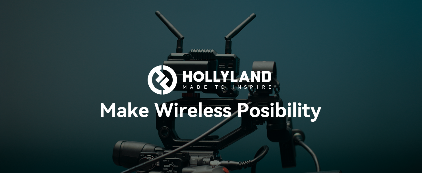 Hollyland Mars 400S PRO II Wireless SDI HDMI Video Transmitter and Receiver