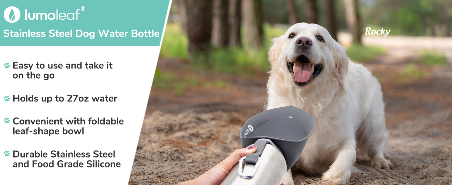 dog water bottle portable large water disnpenser walking drinking bottle travel