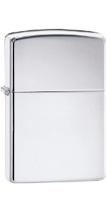 Zippo Oil Lighter Armor Chrome Polished 167