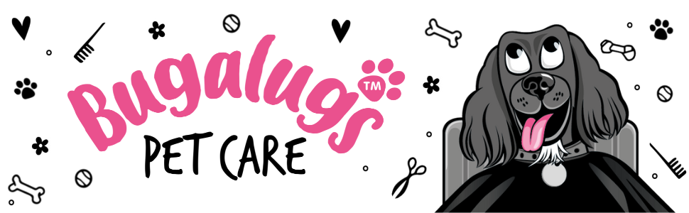 BUGALUGS Oatmeal & Aloe Vera Dog Shampoo dog grooming shampoo products for smelly dogs with fragrance Bugalugs Banner