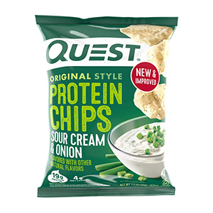 Protein Chips Sour Cream & Onion Pack of 8