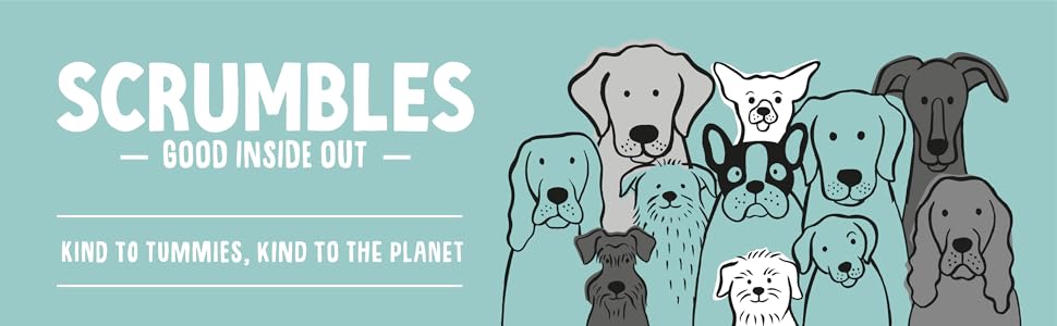 Scrumbles Nibbles, 100% Natural, Calming Dog Treats, Grain Free Turkey Training Treats, 100g pouch dog treats meat dental